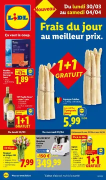 Lidl couverture de brochure