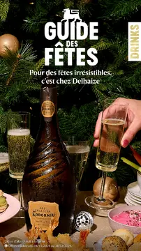 Delhaize couverture de brochure