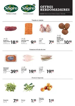 Sligro couverture de brochure