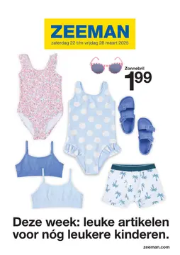 Zeeman folder voorblad