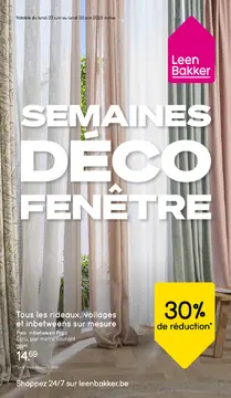 Leen Bakker couverture de brochure