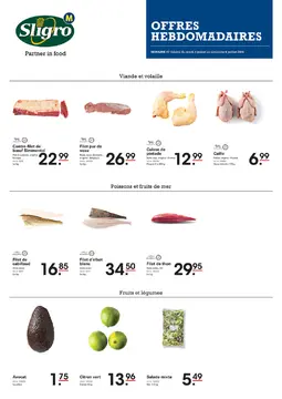 Sligro-M couverture de brochure