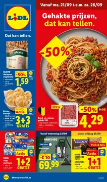 Lidl folder voorblad