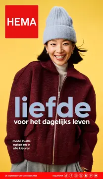HEMA folder voorblad