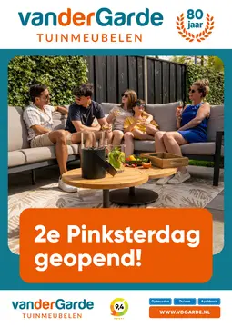 Van der Garde Tuinmeubelen folder voorblad