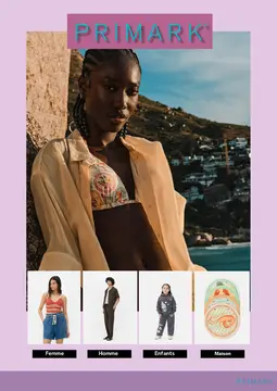 Primark couverture de brochure