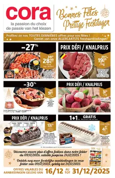 Cora couverture de brochure