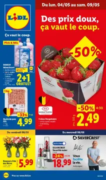 Lidl couverture de brochure