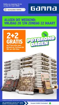 GAMMA folder voorblad