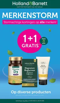Holland & Barrett folder voorblad