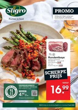 Sligro folder voorblad