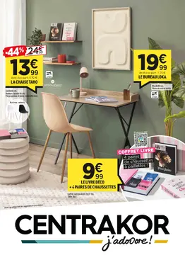 Centrakor couverture de brochure