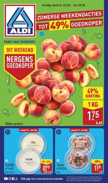 ALDI folder voorblad