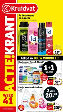 Kruidvat folder voorblad