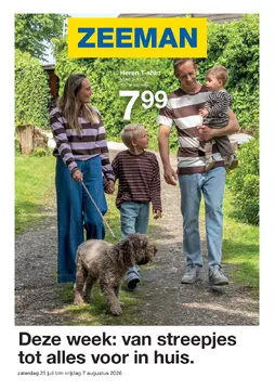 Zeeman folder voorblad
