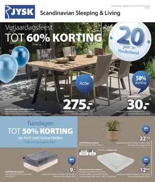 JYSK folder voorblad