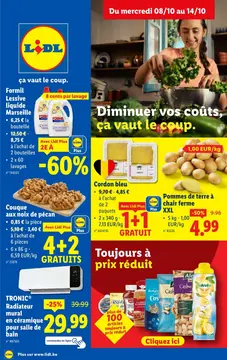 Lidl couverture de brochure