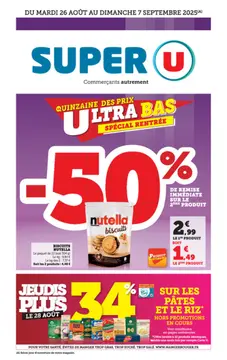 Super U folder voorblad
