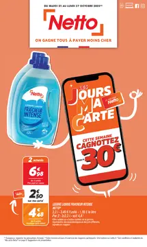 Netto couverture de brochure