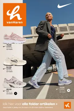 vanHaren Schoenen folder voorblad
