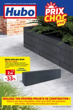 Hubo couverture de brochure