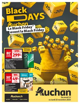 Auchan couverture de brochure