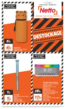 Netto couverture de brochure