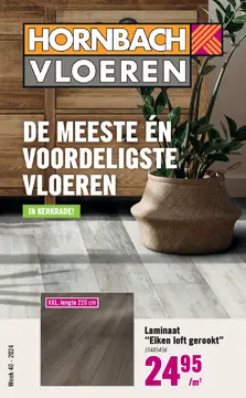 HORNBACH Vloeren folder voorblad