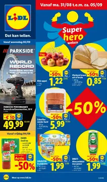 Lidl folder voorblad