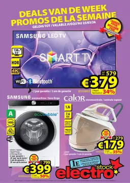 ElectroStock couverture de brochure