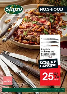 Sligro folder voorblad