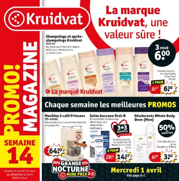 Kruidvat couverture de brochure