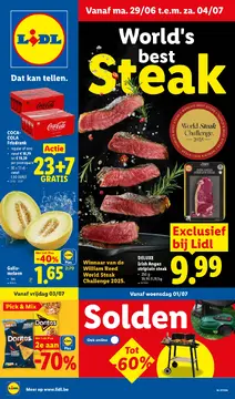 Lidl folder voorblad