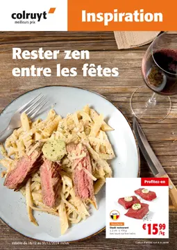 Colruyt couverture de brochure