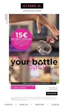 ICI PARIS XL couverture de brochure