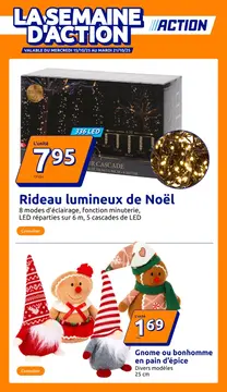 Action couverture de brochure