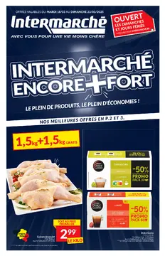 Intermarché couverture de brochure
