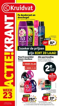 Kruidvat folder voorblad