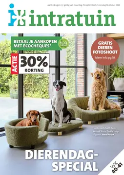 Intratuin folder voorblad