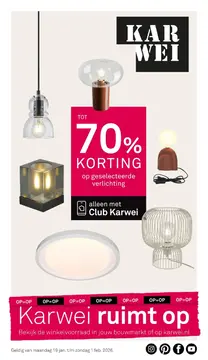 Karwei folder voorblad