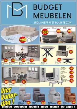 Budgetmeubelen folder voorblad