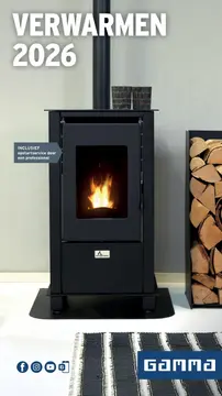 GAMMA Chauffage couverture de brochure