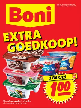 Boni  folder voorblad