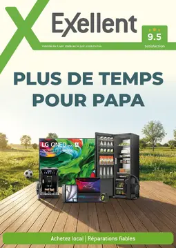 Exellent couverture de brochure