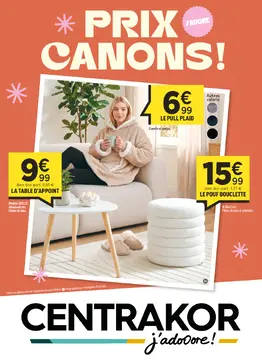 Centrakor couverture de brochure