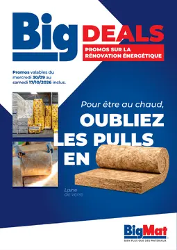 BigMat couverture de brochure