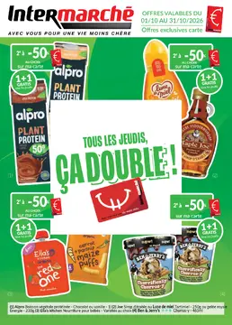 Intermarché couverture de brochure