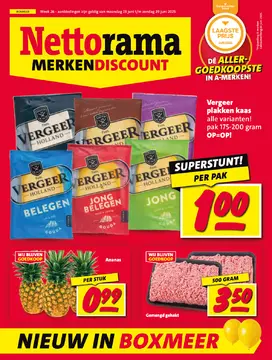 Nettorama folder voorblad