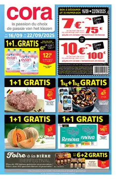 Cora couverture de brochure
