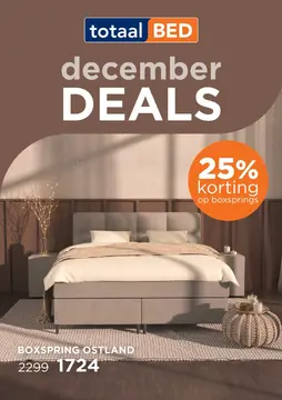 totaalBED folder voorblad